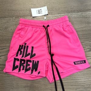 KILL CREW MUAY THAI SHORTS 💗